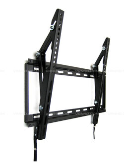 New! TX2242B Flat Design 3.7 cm. ขาแขวนทีวี LED TV 22-60 นิ้ว แบบปรับก้มจอได้ โดยดึงและผลักจอได้ทันที [Max VESA 400x400 mm.]