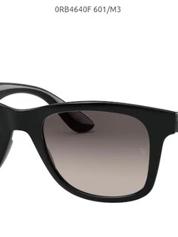 แว่นกันแดด Ray Ban RB4640F 601/M3 Size 52 mm
