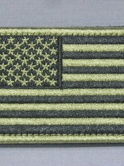 ธงชาติสหรัฐ เขียวทอง