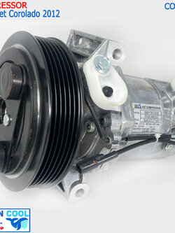 คอมแอร์ Chevrolet Colorado 2012 - ปัจจุบัน COM0128 Compressor Chevrolet Corolado คอมเพรสเซอร์ แอร์ เชฟโรเลต โคโลราโด้'12 คอมแอร์รถยนต์ เชฟโรเล็ต Compressor เชฟ,Chev โคโลราโด