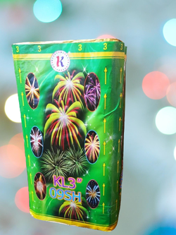 พลุชุด 9 นัด ท่อ 3 นิ้ว (รวมส่ง)