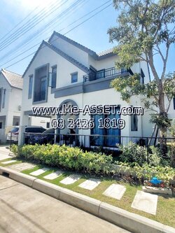 ขายบ้านเดี่ยว ย่าน บางบ่อ บางนา บางพลี เทพารักษ์ บางเสาธง : ม.สราญสิริ บางนา Saransiri Bangna : 2 ชั้น 61.4 ตร.วา