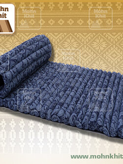 ที่นอนระนาดผ้าพื้นเมือง ที่นอนสุขภาพ ไม่ปวดหลัง 5ฟุต(150x200 Cm) //Wave mattresses Spa//Our traditional roll-up Thai Mattress is hand stuffed with natural kapok.