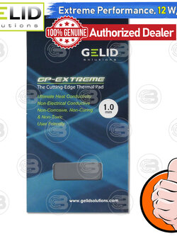 [CoolBlasterThai] GELID GP-EXTREME Thermal Pad 80x40x1.0 mm./12.0 W/mK (TP-GP01-B)