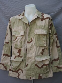 เสื้อทหาร สหรัฐลายพรางสามสีทะเลทราย