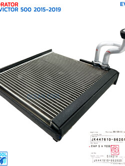 คอยล์เย็น ฮีโน่ วิคเตอร์ 500 ปี 2015 - 2019 แท้เบิกศูนย์ EVA0240 DENSO JK447610-8620AM EVAPORATOR HINO VICTOR '15-'19 ตู้แอร์ วิกเตอร์ แท้ติดรถ