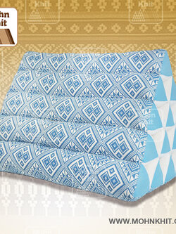 หมอนสามเหลี่ยม15ช่องเดี่ยวงานดีไซด์ 55cmx38cmx40cm// Thai Tri-angle Cotton kapok 100%Traditional Floor Cushions .