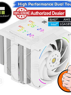 [CoolBlasterThai] Thermalright Phantom Spirit 120 DIGITAL SNOW CPU Heat Sink (AM5/LGA1851 Ready)