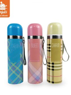 กระบอกน้ำเก็บอุณหภูมิ 500ml. JPS(DoubleWall)