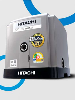ปั๊มอัตโนมัติแรงดันคงที่ HITACHI รุ่น TMP 200-600 XX2 เทอร์ไบน์ ใบพัดคู่ เน้นเสียงเงียบ