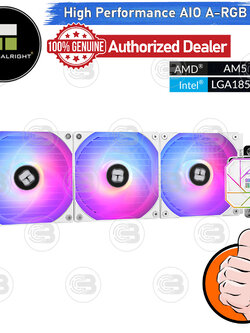 [CoolBlasterThai] Thermalright Aqua Elite 360 WHITE V3 ARGB AIO Liquid CPU Cooler (AM5/LGA1851 Ready) ประกัน 3 ปี