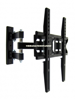 New-A3300 ขาแขวนทีวี,LED,LCD TV 17"- 43" แบบ Full Motion Single-Arm, Max VESA 300x300 mm., weight capacity 30 kgs.