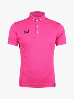 POLO SPORT WARRIX ( วอริกซ์ ) WA-3315N PP เสื้อโปโลสปอร์ต เสื้อคอกปก สีชมพู