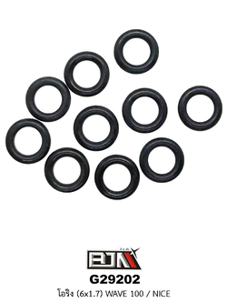 G29202 โอริง [6x1.7] WAVE 100 / NICE 1 ถุงมี 10 อัน