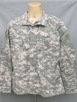 เสื้อรูปแบบ Army Combat Uniform ลาย Universal Camouflage Pattern