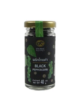 พริกไทยดำ ขนาด 40 กรัม (BLACK PEPPER)