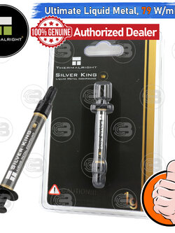 [CoolBlasterThai] Thermalright Liquid Metal Silver King Thermal Compound 1g./79 W/m.k