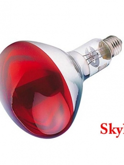 หลอดอินฟราเรด 240V 250W แดง E27 SKYLIGHT