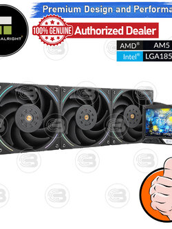 [CoolBlasterThai] Thermalright Mjolnir Vision 360 BLACK ARGB AIO Liquid CPU Cooler (AM5/LGA1851 Ready) ประกัน 5 ปี