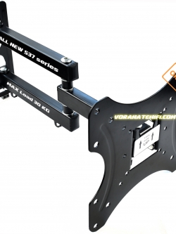 S37 ขาแขวนทีวี 17 - 37 inch LED,LCD TV,Full Motion Single-Arm TV Wall Mount