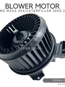 โบลเวอร์ ฮีโน่ เมก้า 360 , แคทเทอพิลล่า 300D 24 โวลต์ BW0117 BLOWER MOTOR HINO MEGA 360/CATERPILLAR 300D 24V มอเตอร์พัดลมแอร์ โบเวอร์