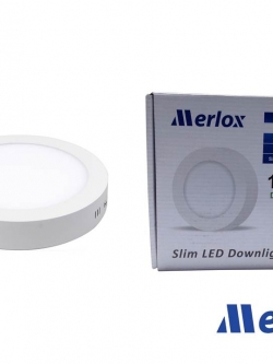 โคม DOWNLIGHT LED 12W ทรงกลม ชนิดติดลอย DL/WW MERLOX