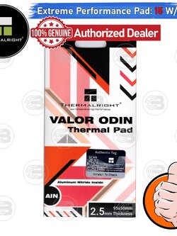 Thermalright VALOR ODIN Thermal Pad (Aluminum Nitride) 95x50x2.5 mm./15 W/mK