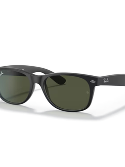 Ray Ban Wayfarer RB2132F 622 Rubber Black 55
