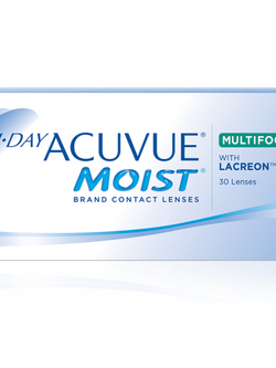 คอนแทคเลนส์รายวันเพื่อการมองหลายระยะ 1-DAY ACUVUE MOIST Multifocal CONTACT LENSES