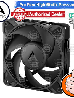 [CoolBlasterThai] ARCTIC P12 PRO PST BLACK (size 120 mm.) PC Fan Case ประกัน 6 ปี