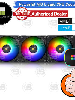 Thermalright FROZEN HORIZON 360 BLACK ARGB AIO Liquid CPU Cooler (AM5/LGA1851 Ready) ประกัน 6 ปี