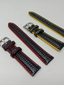 BERNARD สายนาฬิกาหนังวัวแท้ ขนาด 18 มม. สำหรับผู้หญิง-ผู้ชาย