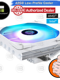 Thermalright AXP120-X67 WHITE ARGB Low-Profile CPU Cooler with 6 Heatpipes (AM5/LGA1851 Ready) ประกัน 6 ปี