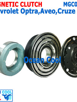คลัชคอมแอร์ เชฟโรเลต ออฟตร้า อาวีโอ ครูซ 1.6 MGC0068 Compressor Clutch ForChevrolet Optra Aveo Cruze 1.6 หน้าคลัชคอมแอร์ มู่เล่คลัช ชุดคลัช