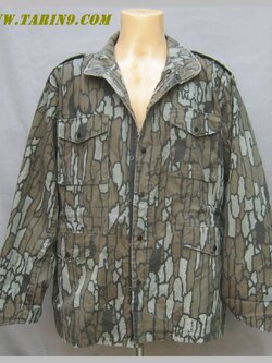 เสื้อทหาร M65 ลาย TREBARK X-Large