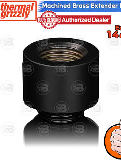 [CoolBlasterThai] Thermal Grizzly DeltaMate Extender MF14 Fittings Black Machined Brass