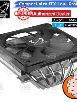 [CoolBlasterThai] SCYTHE BIG SHURIKEN 4 Low-Profile CPU Cooler with 4 Heatpipes (AM5/LGA1851 Ready)