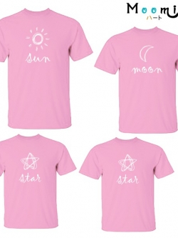 เสื้อรวมดาวสีชมพู เสื้อครอบครัว เสื้อทีม เสื้อแก๊งค์ พ่อแม่ลูก MMLSTAR
