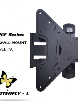 2022 New! Butterfly-L ขาแขวนทีวี 23 - 55 inch LED,LCD TV,Full Motion Single-Arm TV Wall Mount,Max VESA 400x400 mm.,Weight Capacity 35 Kg.