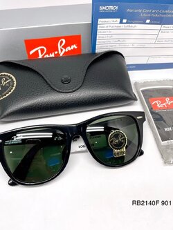 แว่นกันแดด RayBan Wayfarer RB2140F 901 ORIGINAL WAYFARER Size 54 mm