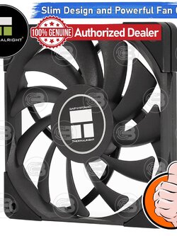 Thermalright TL-C12015B Slim Fan Case (size 120 mm.) ประกัน 5 ปี