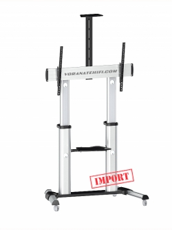 ขาตั้งทีวี TITAN F series Telescopic Height Adjustable Ultra-large Display 55 - 98 inch TV Stand