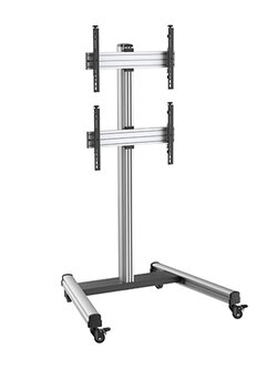 MT-F9000 ขาตั้งจอ Video Wall 40 - 65 inch LED 2-Video Wall TV Stand, Max VESA 600x400mm., Max Load 50 kg/Screen