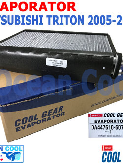 คอยล์เย็น มิตซูบิชิ ไทรทัน ปี 2005 - 2014 EVA0080 Cool Gear แท้ รหัส DA447610-6070 Evaporator Mitsubishi Triton รังผึ้งแอร์ ตู้แอร์ อะไหล่ แอร์ รถยนต์