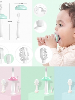 แปรงยางกัด 3 หัว(มีหัวเปลี่ยน 3 แบบ)