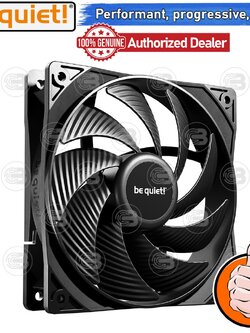 [CoolBlasterThai] Be Quiet Pure Wings 3 120 PWM high-speed PC Fan Case (BL106) ประกัน 3 ปี