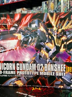 HGUC 1/144 Unicorn Gundam 02 Banshee (Destroy Mode)