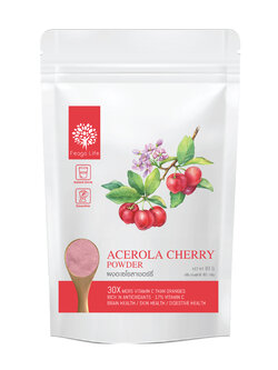 ผงอะเซโรลาเชอร์รี่ วิตามินซี 17% ยี่ห้อ Feaga Life 80 กรัม Acerola Cherry Powder