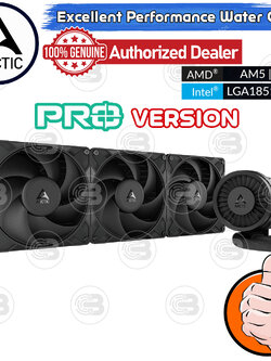 [CoolBlasterThai] ARCTIC Liquid Freezer III Pro 420 Black (All-In-One CPU Water Cooler) (LGA1851/1700/AM5/AM4)