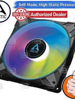 [CoolBlasterThai] ARCTIC P14 PWM PST A-RGB 0dB (size 140 mm.) PC Fan Case ประกัน 6 ปี